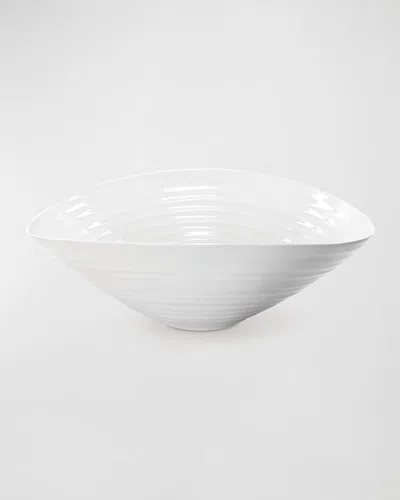 Portmeirion Sophie Conran Large Salad Bowl In White