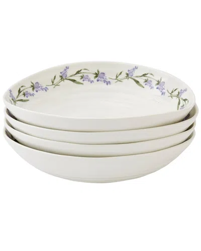 Portmeirion Sophie Conran Lavandula 9.5in Pasta Bowl In White