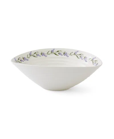 Portmeirion Sophie Conran Lavandula Large Serving Bowl In White