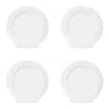 Portmeirion Sophie Conran Luncheon Plates, Set Of 4 In White