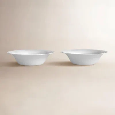 Portmeirion Sophie Conran White Bistro Bowl 10.5"