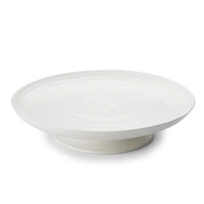 Portmeirion Sophie Conran White Cake Plate 12.25x2.5" Wh