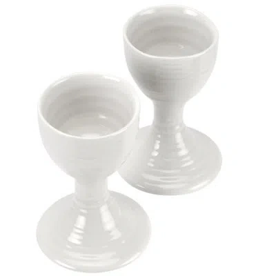 Portmeirion Sophie Conran White Egg Cups 3.5"