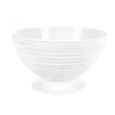 Portmeirion Sophie Conran White Footed Bowl 5.5"