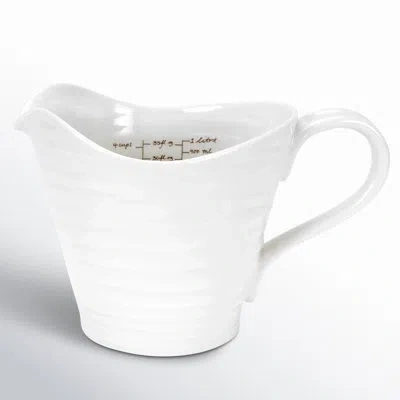 Portmeirion Sophie Conran White Measuring Jug 6"/32 oz
