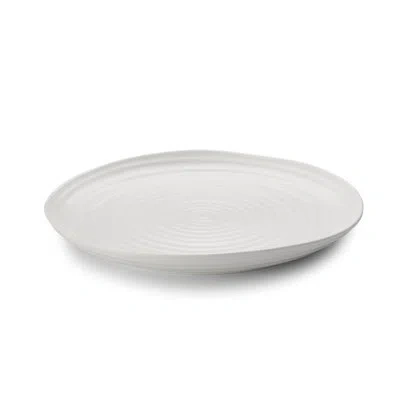 Portmeirion Sophie Conran White Platter, Round 12"