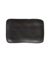 PORTO BRASIL 10.63" STONEWARE MEDIUM RECTANGULAR JUTA PLATTERS, SET OF 4