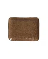 Porto Brasil 7" Stoneware Rectangular Juta Platters, Set Of 4 In Dijon