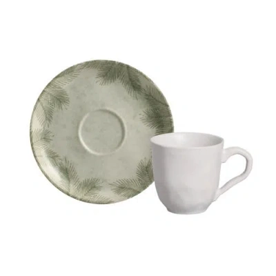Porto Brasil Coffee Cup & Saucer In Multi