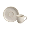 Porto Brasil Coffee Cup & Saucer Set Of 6 In Brown