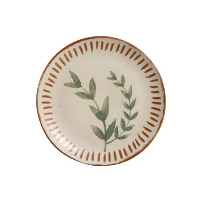 Porto Brasil Coup Stoneware Magari Dessert Plate In Ivory
