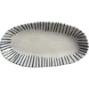 Porto Brasil Deep Oval Platter Set Of 4 In Blue