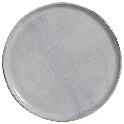 Porto Brasil Dust Commercial Dishwasher Safe 11.42'' Stoneware Dinner Plate , Set Of 6 In Gray