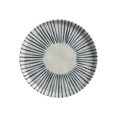 Porto Brasil Elemento Commercial Dishwasher Safe 6.1'' Stoneware Bread And Butter Plate , Set Of 6 In Ivory