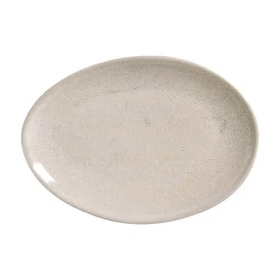 Porto Brasil Latte Commercial Dishwasher Safe 8.86'' Stoneware Salad Or Dessert Plate , Set Of 6 In Ivory