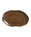 Porto Brasil Medium Shallow 11" Oval Platters, Set Of 4 In Dijon