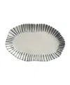 Porto Brasil Elemento Medium Shallow Oval Platters, Set Of 4 In Elemento