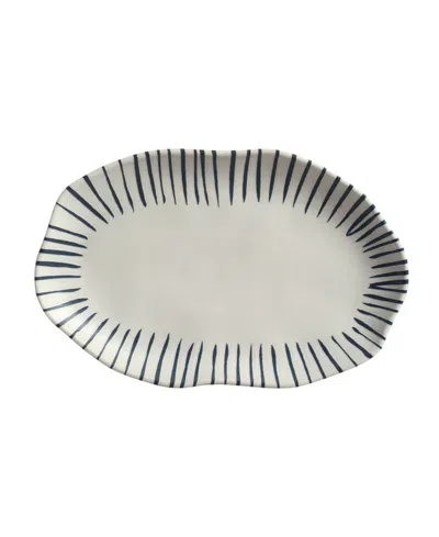 Porto Brasil Elemento Medium Shallow Oval Platters, Set Of 4