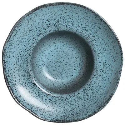 Porto Brasil Night Sky Commercial Dishwasher Safe 11.02'' Stoneware Dinner Plate , Set Of 4 In Blue