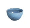 Porto Brasil Organic Soup/dessert Bowl Set Of 6 In Blue