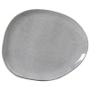 Porto Brasil Oval Dinner Plate Set Of 6 In Gray