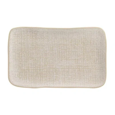 Porto Brasil Rectangular Platter Juta Medium Set Of 4 In Brown