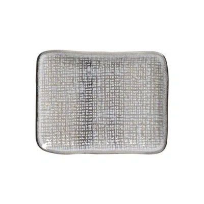 Porto Brasil Rectangular Platter Juta Set Of 4 In Brown