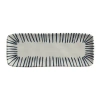 Porto Brasil Rectangular Platter Medium 12.99 X 5.12" Elemento In Ivory