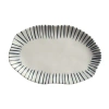 Porto Brasil Shallow Bio Oval Platter Medium Set Of 4 In Blue