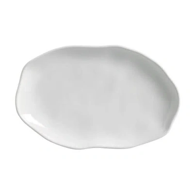Porto Brasil Shallow Bio Oval Platter Medium Set Of 4 In White