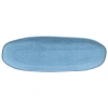 Porto Brasil Shallow Organic Oval Platter Large Set Of 4 In Blue