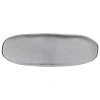 Porto Brasil Shallow Organic Oval Platter Large Set Of 4 In Gray