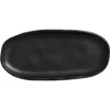 Porto Brasil Shallow Organic Oval Platter Mini Set Of 4 In Black