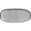 Porto Brasil Shallow Organic Oval Platter Mini Set Of 4 In Gray