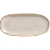 Porto Brasil Shallow Organic Oval Platter Mini Set Of 4 In Brown