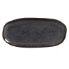 Porto Brasil Shallow Organic Oval Platter Small Set Of 4 In Black