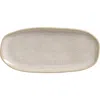 Porto Brasil Shallow Organic Oval Platter Small Set Of 4 In Neutral
