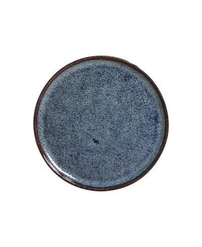 Porto Brasil Stoneware Bread Plates, Set Of 6 In Blue