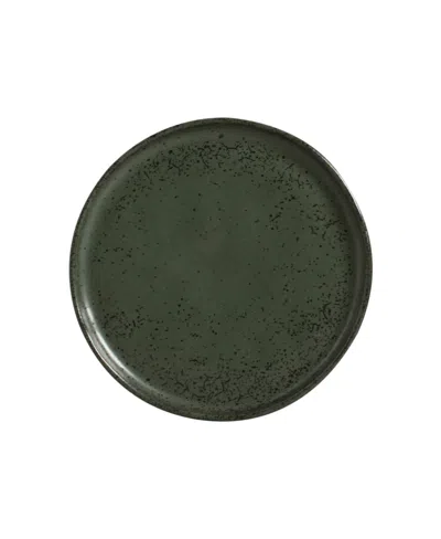 Porto Brasil Stoneware Bread Plates, Set Of 6 In Green