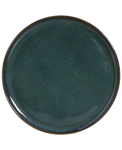 PORTO BRASIL STONEWARE BUFFER DINNER PLATES, SET OF 6
