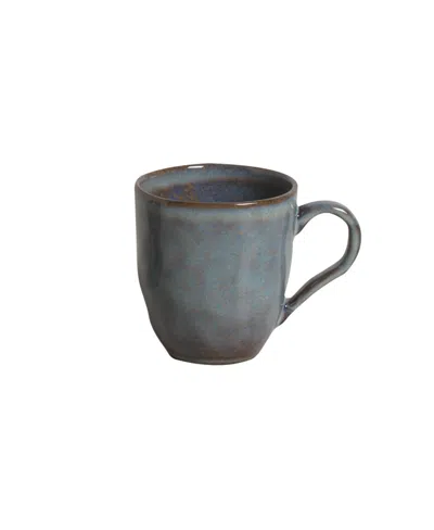 Porto Brasil Stoneware Coffee Mugs, Set Of 4 In Brown