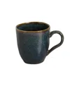 Porto Brasil Stoneware Coffee Mugs, Set Of 4 In Oceano