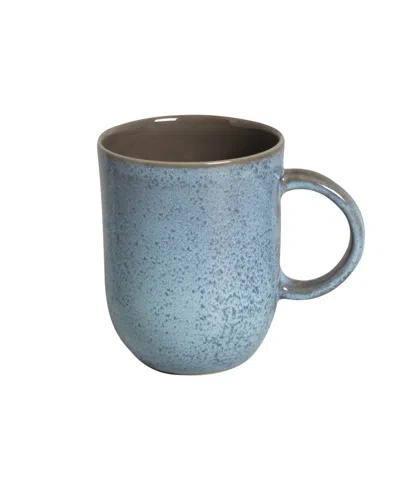 Porto Brasil Stoneware Coup Mugs, Set Of 4 In Breeze