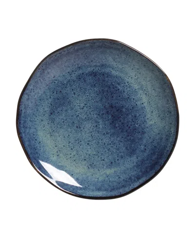 Porto Brasil Stoneware Dessert Plates, Set Of 6 In Denim
