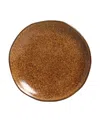 Porto Brasil Stoneware Dessert Plates, Set Of 6 In Dijon