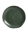 Porto Brasil Stoneware Dessert Plates, Set Of 6 In Green