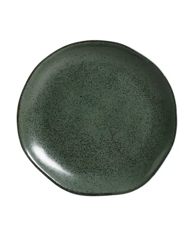 Porto Brasil Stoneware Dessert Plates, Set Of 6 In Green