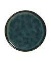 Porto Brasil Stoneware Dessert Plates, Set Of 6 In Oceano