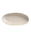 Porto Brasil Stoneware Large Deep Oval Platters, Set Of 4 In Latte