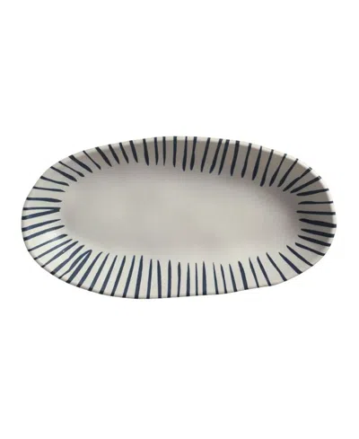 Porto Brasil Elemento Stoneware Large Deep Oval Platters, Set Of 4
